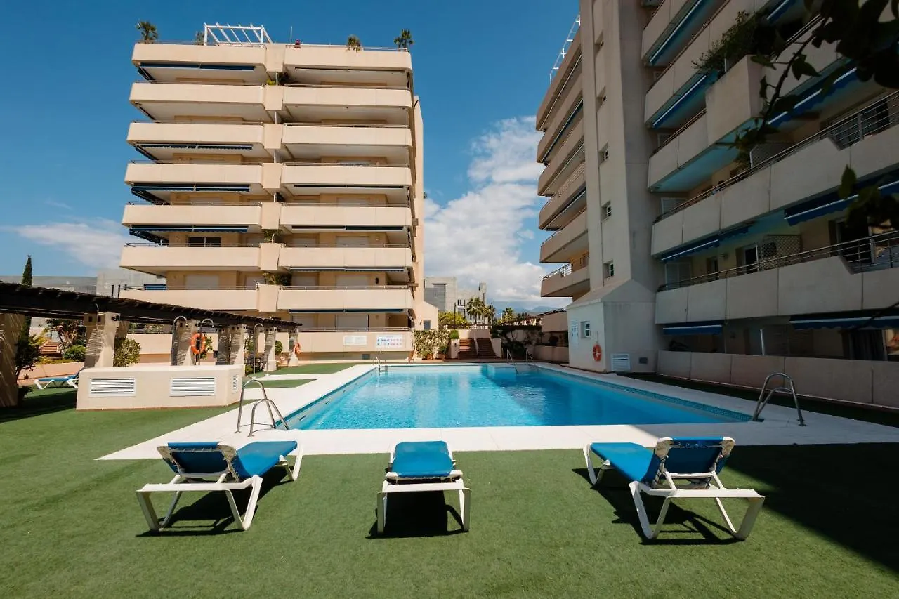 Sea View Apartment In The Center Of Puerto Banus And Private Parking Marbella Spain