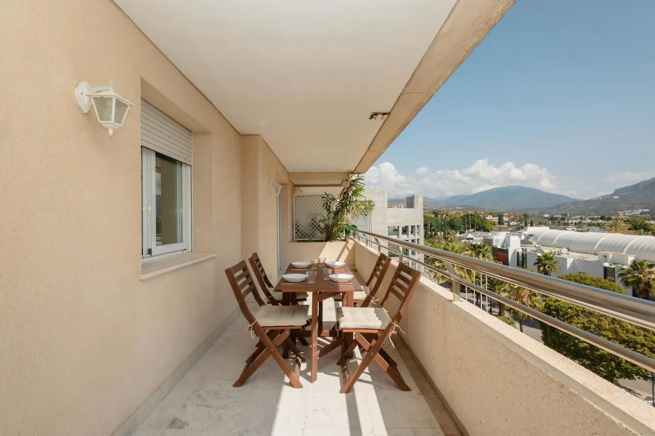 Sea View Apartment In The Center Of Puerto Banus And Private Parking Marbella 0*,